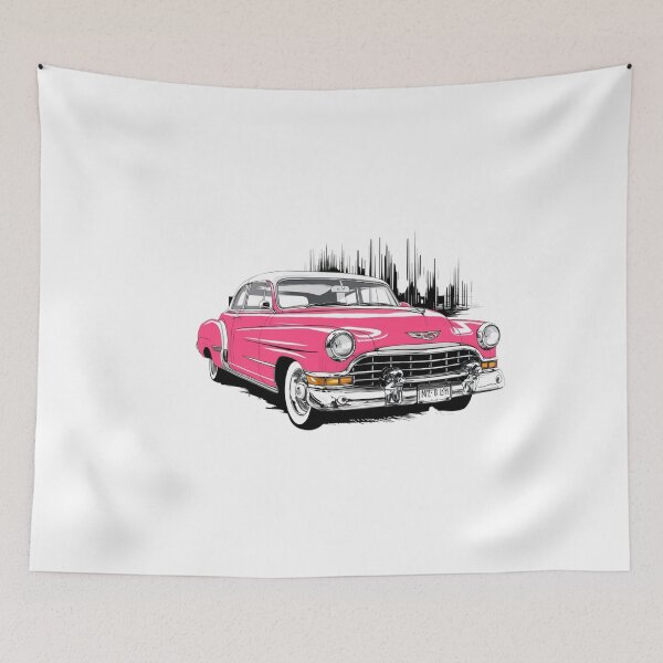 Item preview, Exploring the Pink classic car World. designed and sold by Optrix Studio	.