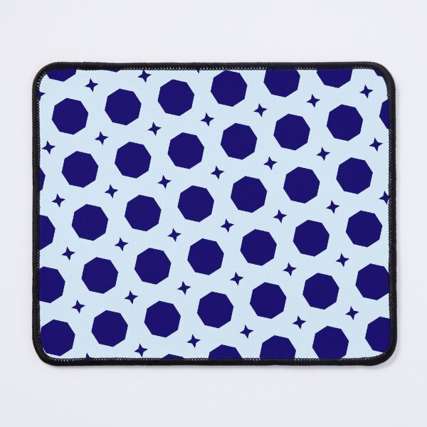 Item preview, Navy Blue Octagons & Diamonds Geometric Polygon Seamless Design designed and sold by Alchemy-A-La-G.
