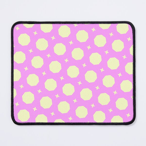 Item preview, Yellow Pink Octagons & Diamonds Geometric Polygon Seamless Design designed and sold by Alchemy-A-La-G.