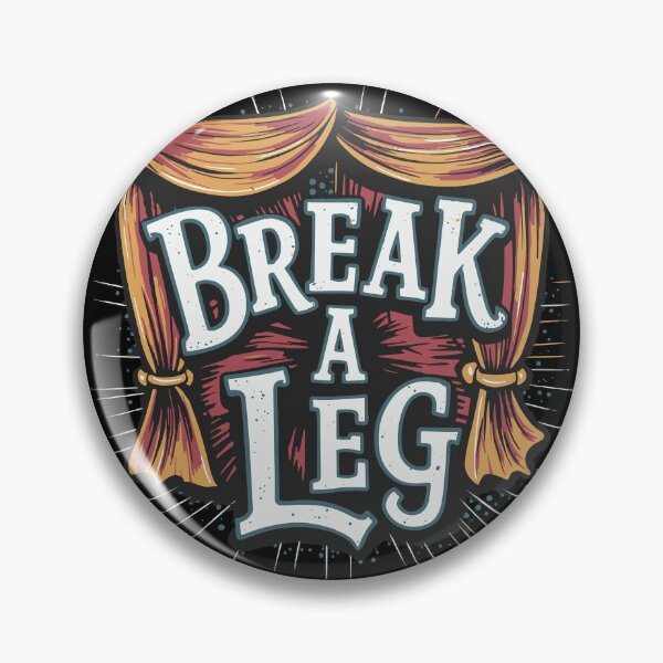 Item preview, Break a leg x break a leg designed and sold by The  Knick Knack Nook.