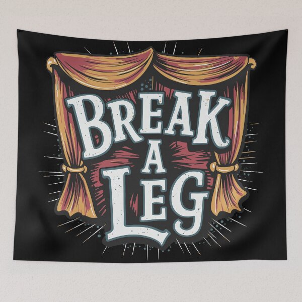 Item preview, Break a leg x break a leg designed and sold by The  Knick Knack Nook.
