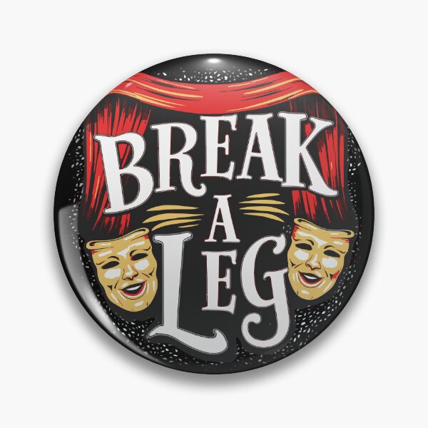 Item preview, Break a leg x break a leg designed and sold by The  Knick Knack Nook.