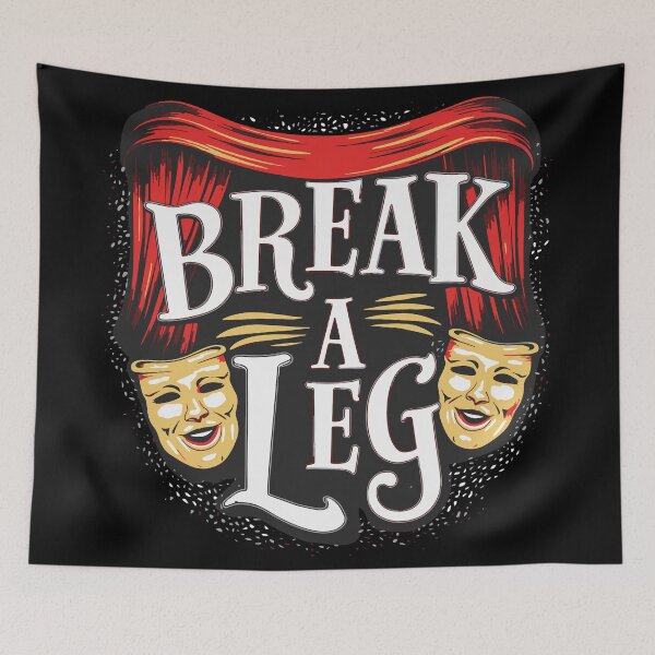 Item preview, Break a leg x break a leg designed and sold by The  Knick Knack Nook.