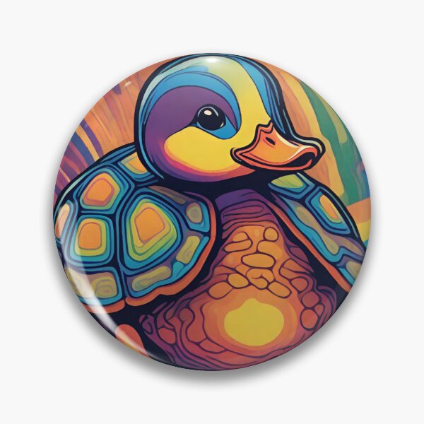 Item preview, Avatar Turtle Duck Psychedelic designed and sold by IsntThatNiche.