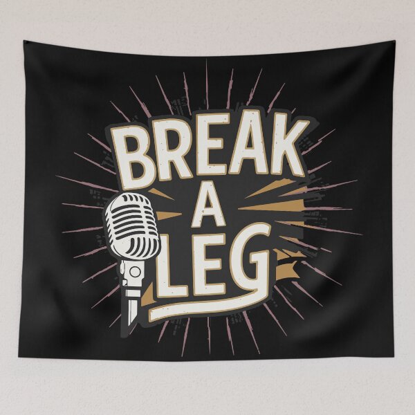 Item preview, Break a leg x break a leg designed and sold by The  Knick Knack Nook.