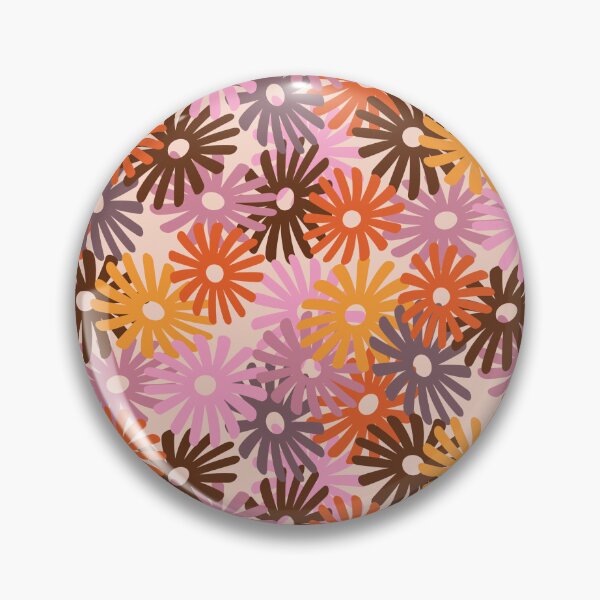 Artikelvorschau, Far Out Flowers - Mauve entworfen und verkauft von BayhillStudio.