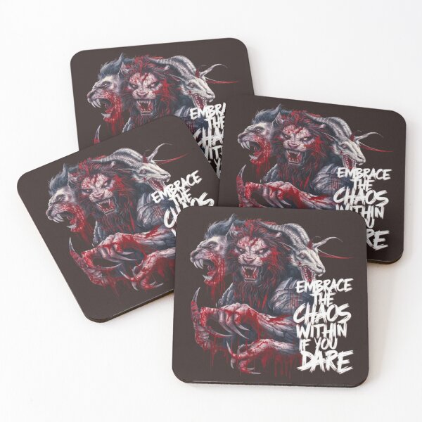 Item preview, Infernal Enigmas embrace chaos within if you dare designed and sold by Imaginarium of Chaos falcon88 .