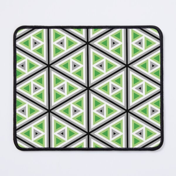 Item preview, Aromantic Flag Triangle Pattern designed and sold by darkskydelights.