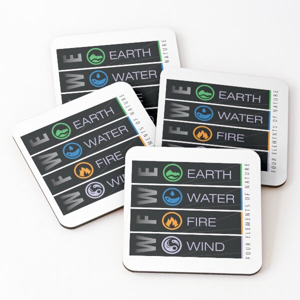 Artikelvorschau, Erde, Wasser, Feuer und Wind. entworfen und verkauft von marcosty.