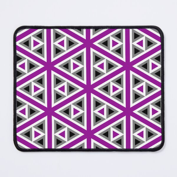 Item preview, Ace Asexual Flag Triangle Pattern designed and sold by darkskydelights.