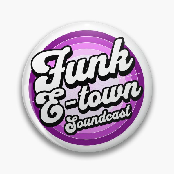 Item preview, FUNK E-TOWN SOUNDCAST  - Staged Gradient Logo (Purple) designed and sold by Discothreadz.