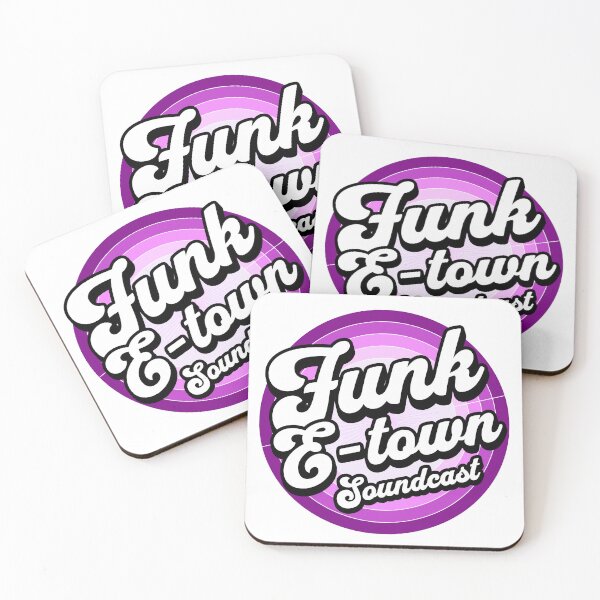 Item preview, FUNK E-TOWN SOUNDCAST  - Staged Gradient Logo (Purple) designed and sold by Discothreadz.