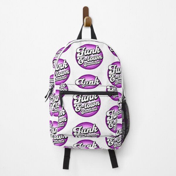 Item preview, FUNK E-TOWN SOUNDCAST - Staged Gradient Logo (Purple) designed and sold by Discothreadz.