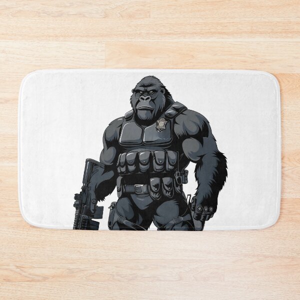 Item preview, military gorilla designed and sold by javierparra.
