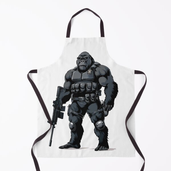 Item preview, military gorilla designed and sold by javierparra.