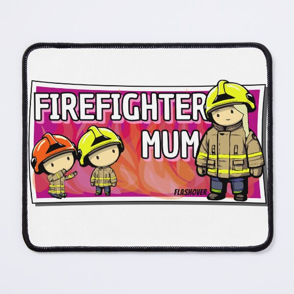 Item preview, Firefighter Mum - Urban designed and sold by Flashover.