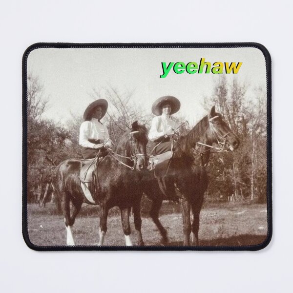Item preview, Yeehaw Tatiana and Maria meme designed and sold by cceridwenx.