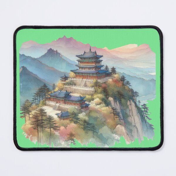 Item preview, Mount Pangjin Tent View ,   designed and sold by PaintMeWorld.