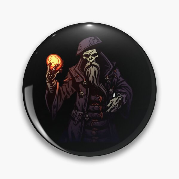 Item preview, Skeletal Occultist Darkest Lovecraftian Character Sticker designed and sold by DorkDome.