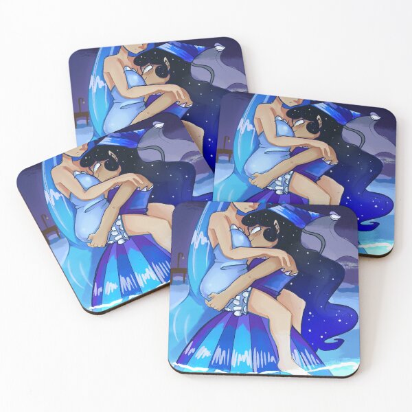 Item preview, Cookie Girlfriends ( Sea Fairy Cookie x Moonlight Cookie ) designed and sold by Neepy Cuts.