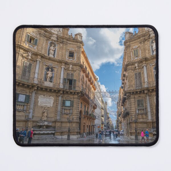 Item preview, Italy. Sicily. Palermo. Quattro Canti. Rainy Morning.  designed and sold by vadim19.