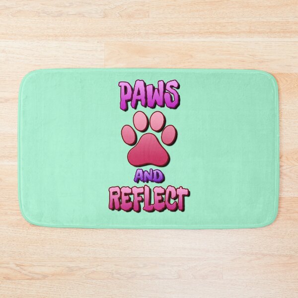 Item preview, Paws and Reflect, Harmonious Animal Lovers Good Message designed and sold by HeavyHits.