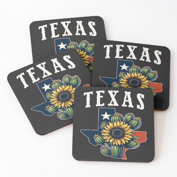 Item preview, Texas Map Pride Cactus Floral Western Sunflowers Texas State Men Women -  designed and sold by PurpleLoveStore.