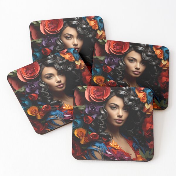 Item preview, Lively Latina Art Multicolored Design designed and sold by mondmakes.