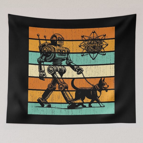 Item preview, Robot Dog Walker designed and sold by raymondjmcd.