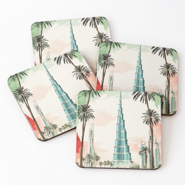 Item preview, Dubai United Arab Emirates Vintage Travel Tourism  designed and sold by TravelersGems.
