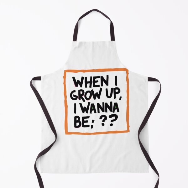 Item preview, When I Grow Up I Wanna Be Quote Sticker, Inspiring Career Dream Vinyl Decal designed and sold by WatermelonPink.
