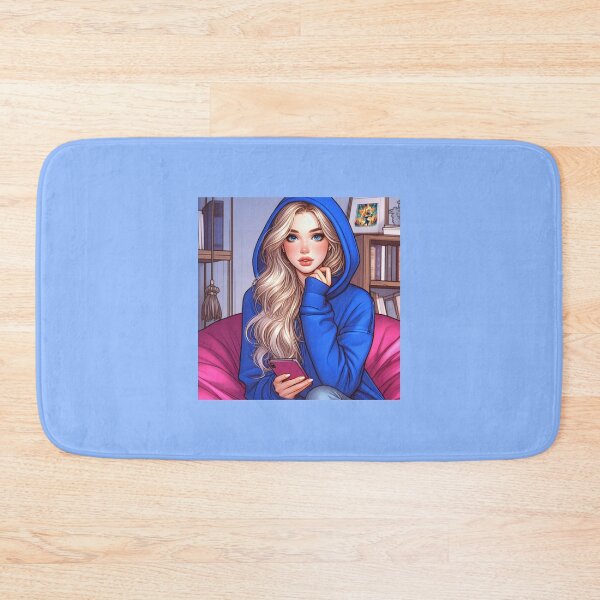 Item preview, Madison Grace Thomas - Blonde Fashion Drawing - Character Art designed and sold by AmberRoseWrites.