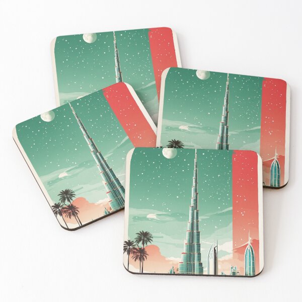 Item preview, Dubai United Arab Emirates Vintage Travel Tourism  designed and sold by TravelersGems.