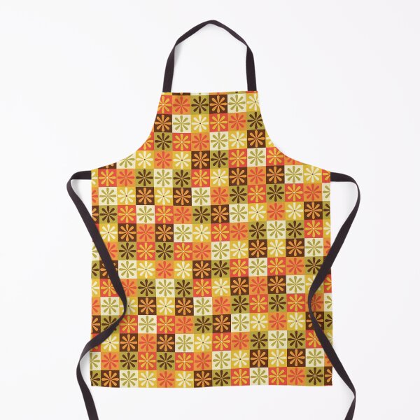 Artikelvorschau, Far Out Daisy Patchwork - Orange entworfen und verkauft von BayhillStudio.
