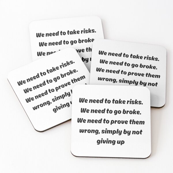 Item preview, we need to take risks designed and sold by AzulStore1.