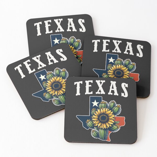 Item preview, Texas Map Pride Cactus Floral Western Sunflowers Texas State Men Women -  designed and sold by PurpleLoveStore.