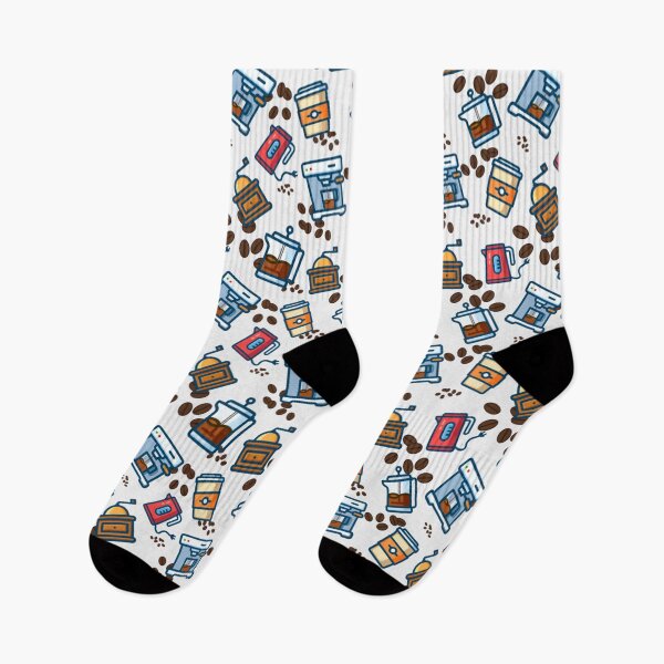 Item preview, Fun Coffee Themed Aesthetic Pattern designed and sold by mondmakes.