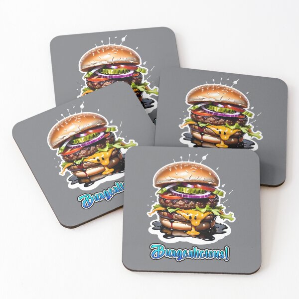 Item preview, Burgerlicious Delicious Big Cheeseburger designed and sold by TheArtOfPat.
