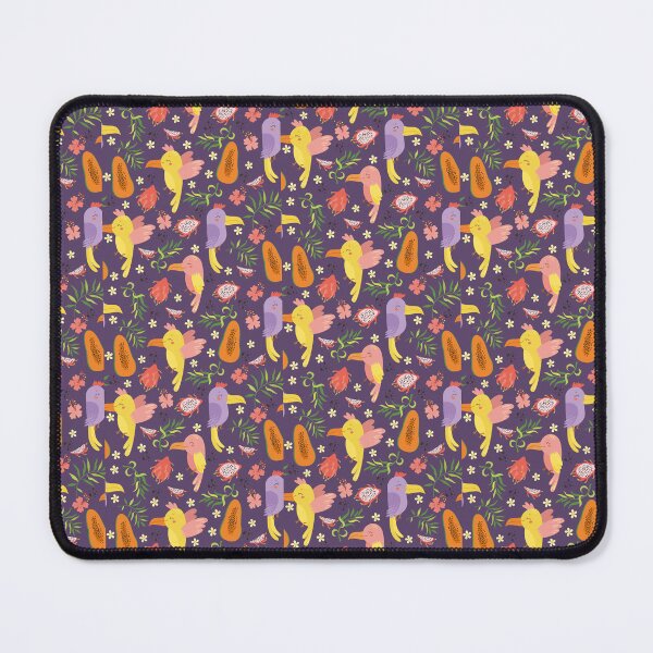 Item preview, Tropical Paradise: Exotic Seamless Pattern with Parrots and Fruits" designed and sold by hjian8219.