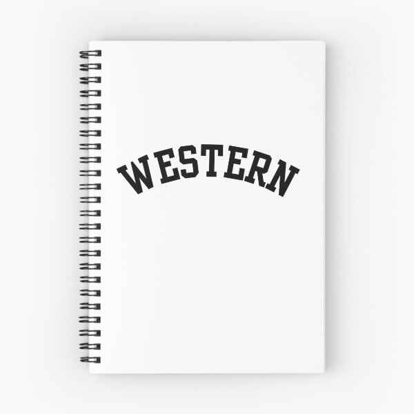 Item preview, Black Western Arch Retro Varsity Block Letters designed and sold by jessicaleah15.