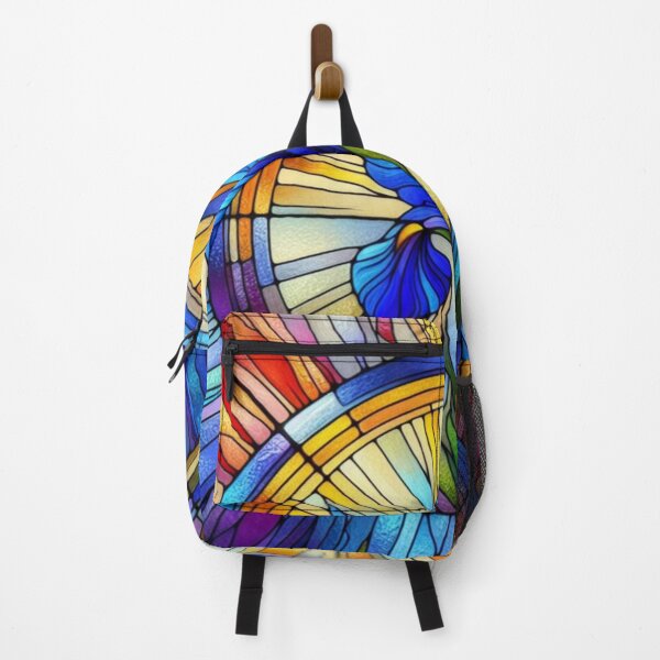 Item preview, Stained Glass Window A Iris Flower  designed and sold by JessArty ⭐⭐⭐⭐⭐.