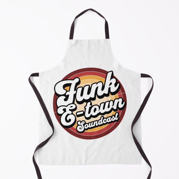 Item preview, FUNK E-TOWN SOUNDCAST - Staged Gradient Logo (brown/tan) designed and sold by Discothreadz.