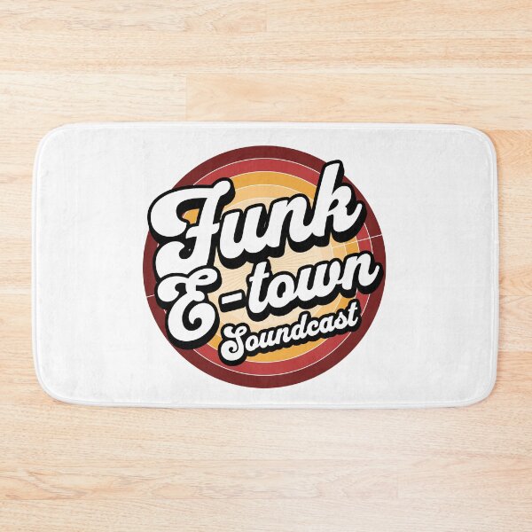 Item preview, FUNK E-TOWN SOUNDCAST  - Staged Gradient Logo (brown/tan)  designed and sold by Discothreadz.