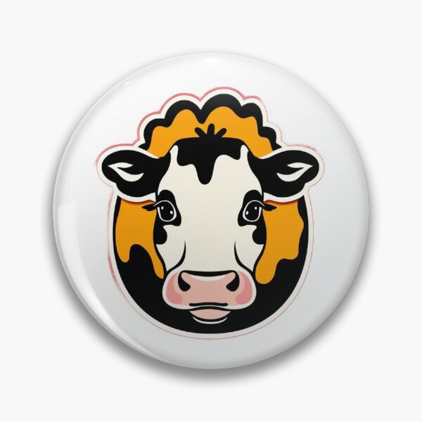Item preview, Black and white cow designed and sold by LindaCooke.