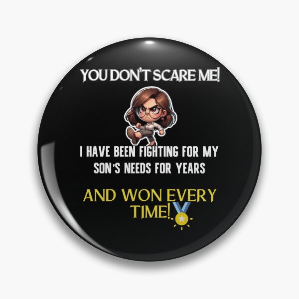 Item preview, You don't scare me designed and sold by Fantacaroo Designs.