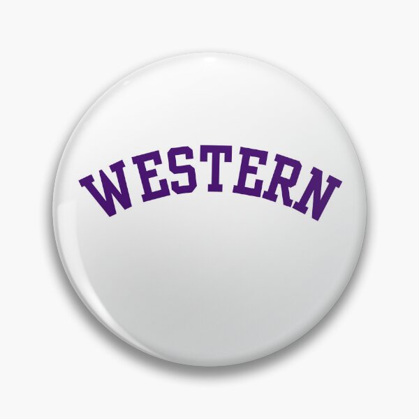 Item preview, Purple Western Arch Retro Varsity Block Letters designed and sold by jessicaleah15.