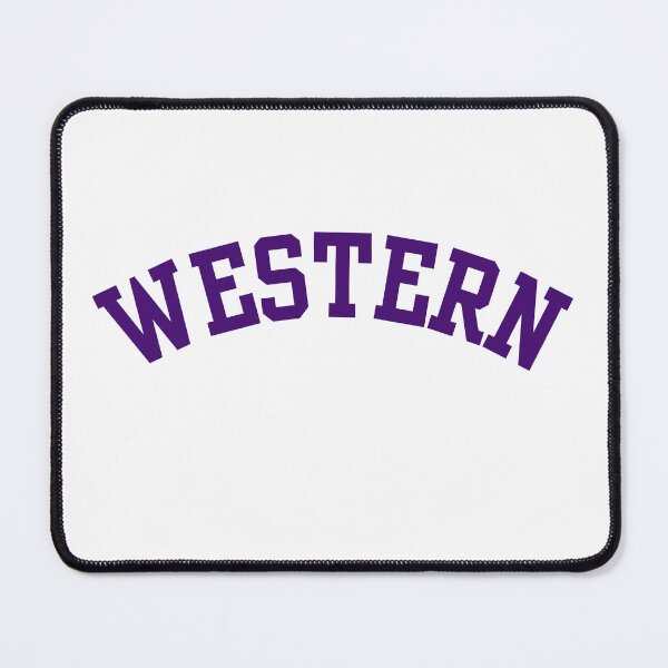 Item preview, Purple Western Arch Retro Varsity Block Letters designed and sold by jessicaleah15.