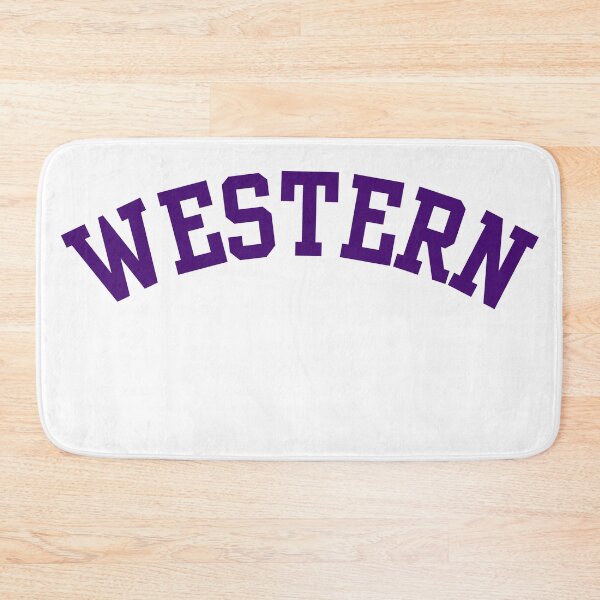 Item preview, Purple Western Arch Retro Varsity Block Letters designed and sold by jessicaleah15.