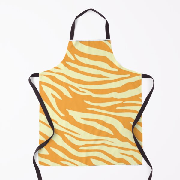 Item preview, Creamsicle colored zebra pattern  designed and sold by Roxburylane.