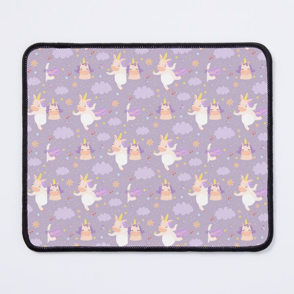 Item preview,  "Enchanted Unicorn Dreams: Cute Seamless Pattern with Unicorns and Clouds" designed and sold by hjian8219.